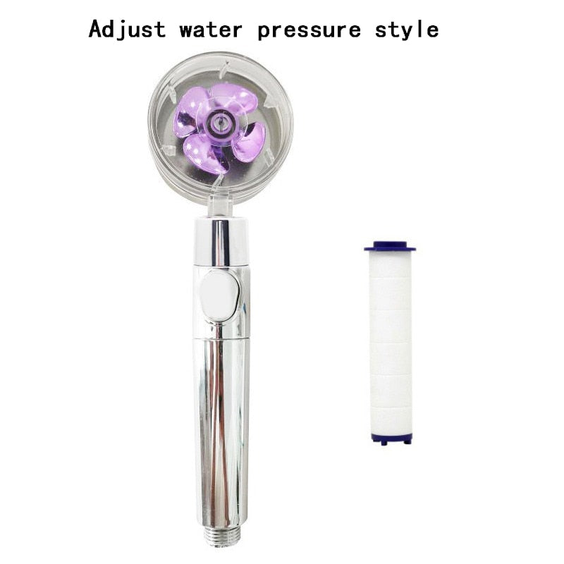 Rotated High-Pressure Handheld Shower Head
