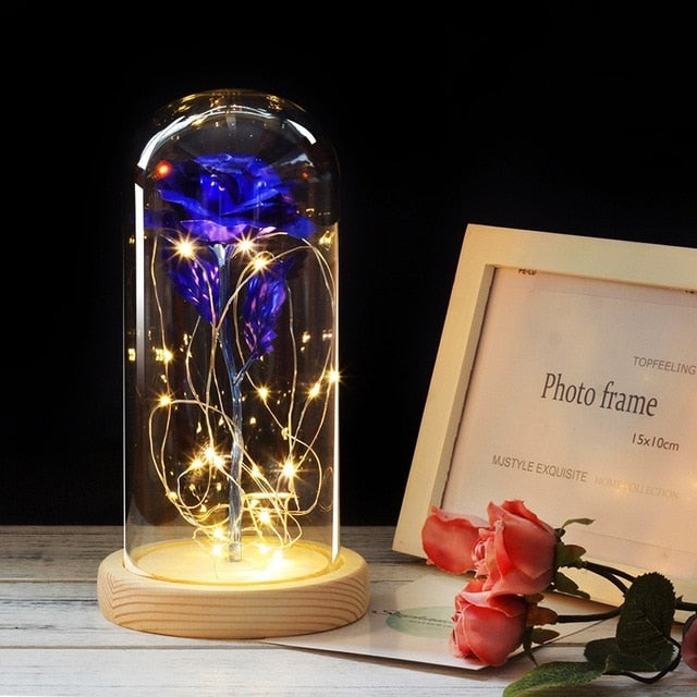 Galaxy Rose Artificial Flowers Beauty and the Beast