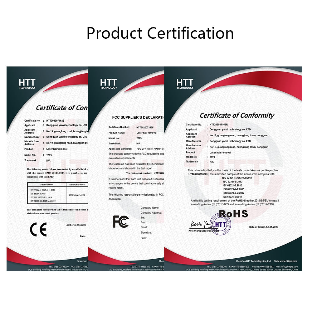 IPL Hair Removal Laser Epilator