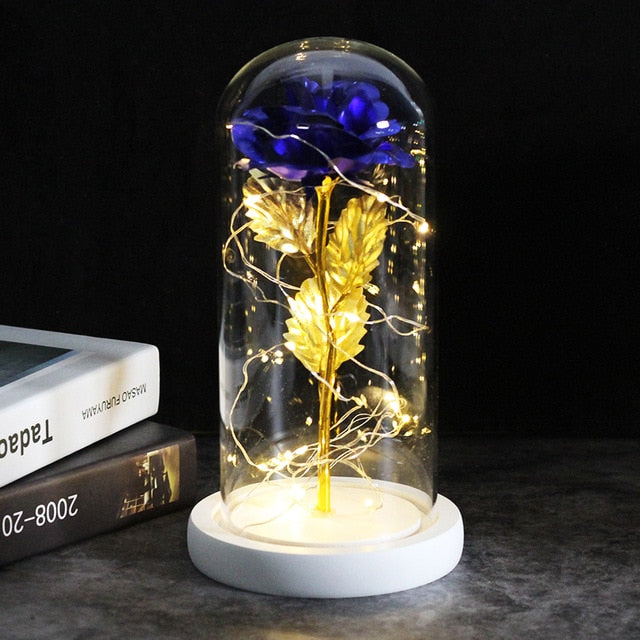 Galaxy Rose Artificial Flowers Beauty and the Beast