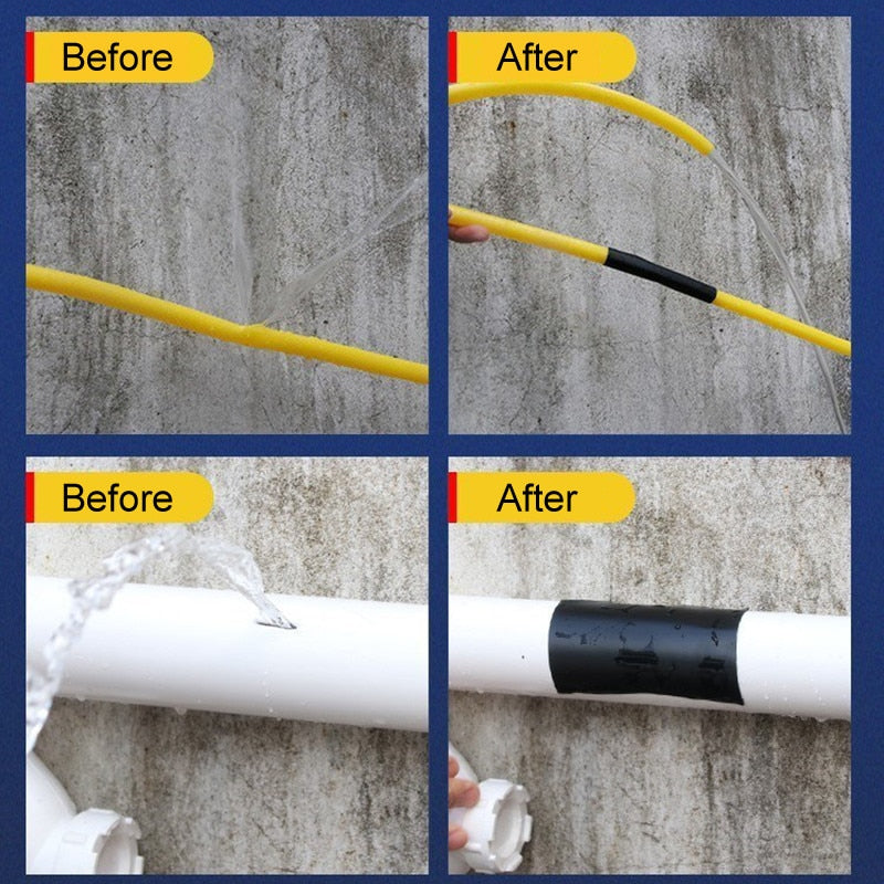 Super Strong Waterproof Tape Fiber Stop Leaks