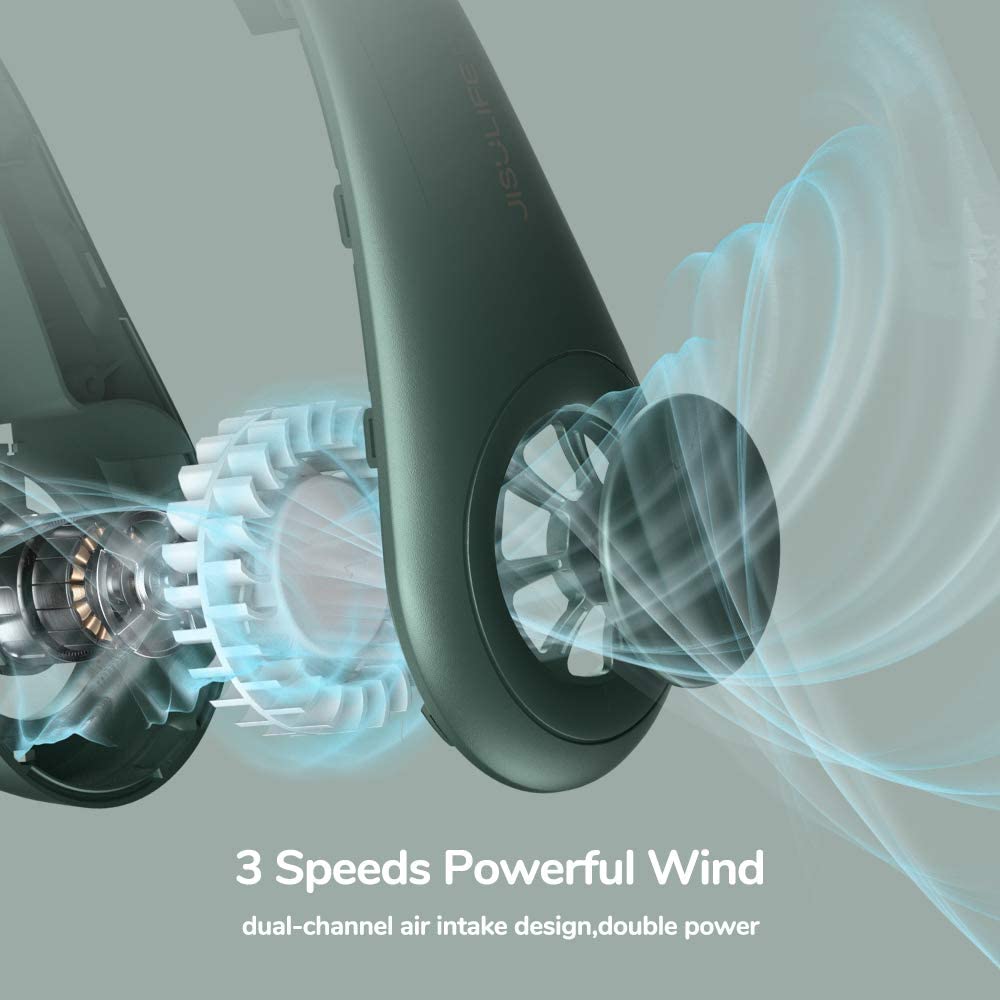 Mini Neck Fan Portable Bladeless