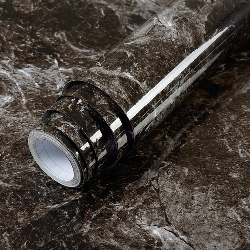 Waterproof Marble Self Adhesive Wallpaper Vinyl Film
