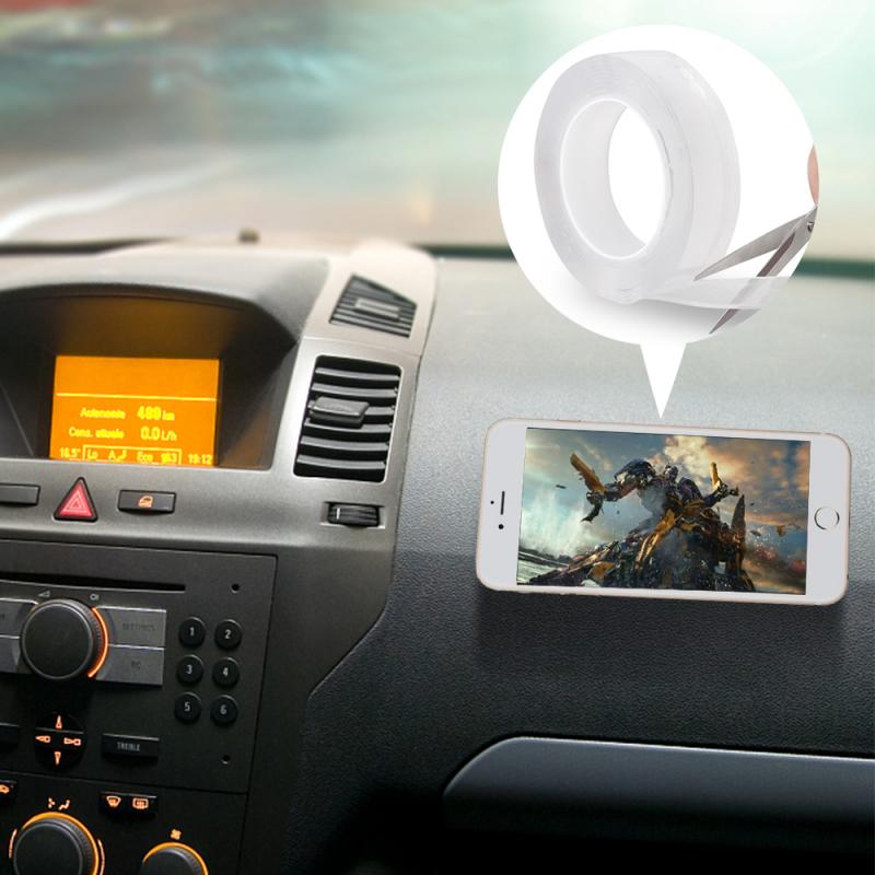 Transparent Double Sided Tape Nano Self-Adhesive