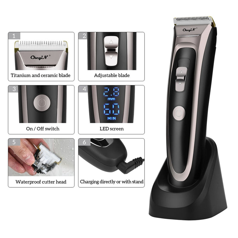Professional Digital Hair Trimmer