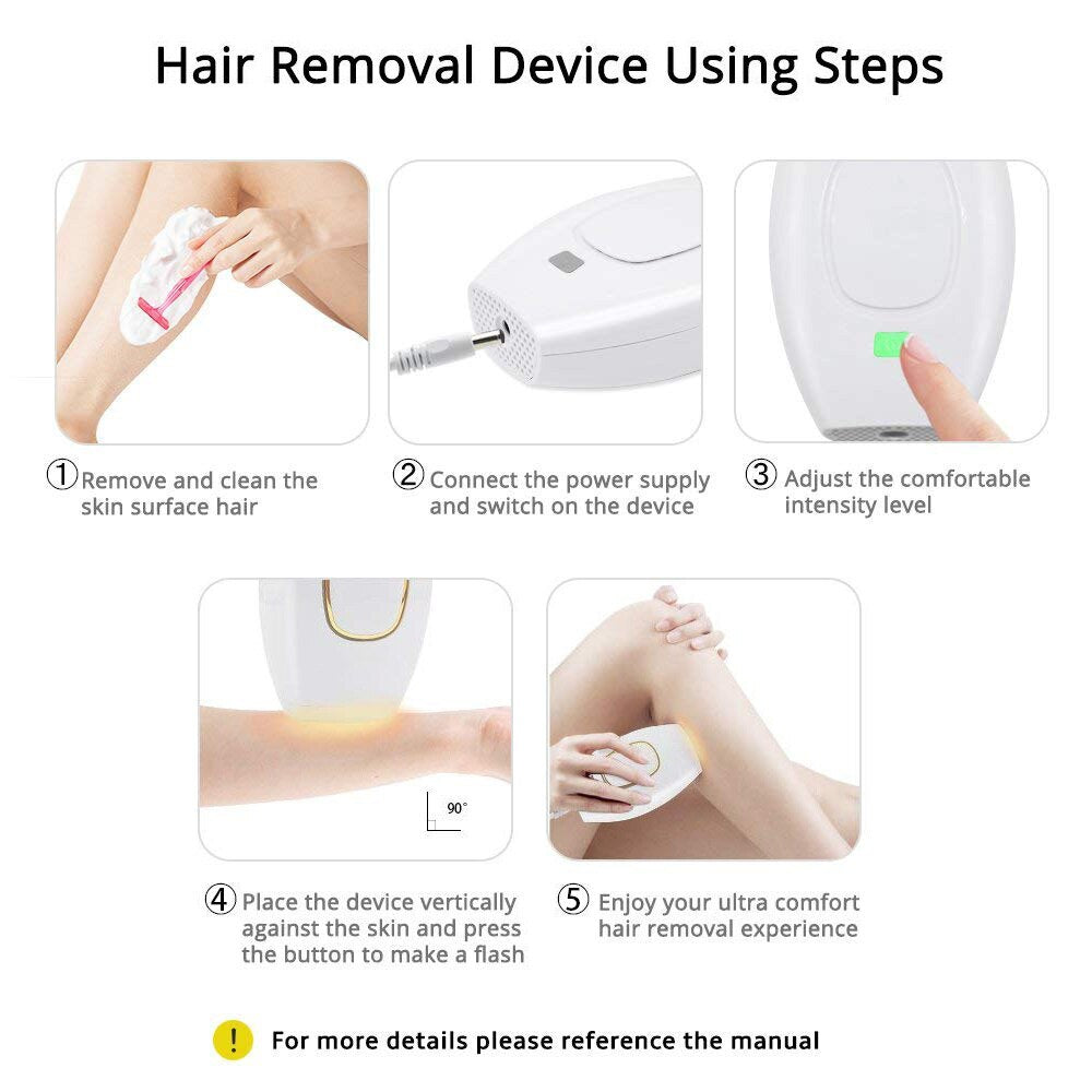 Mini Hair Epilator Permanent Hair Removal