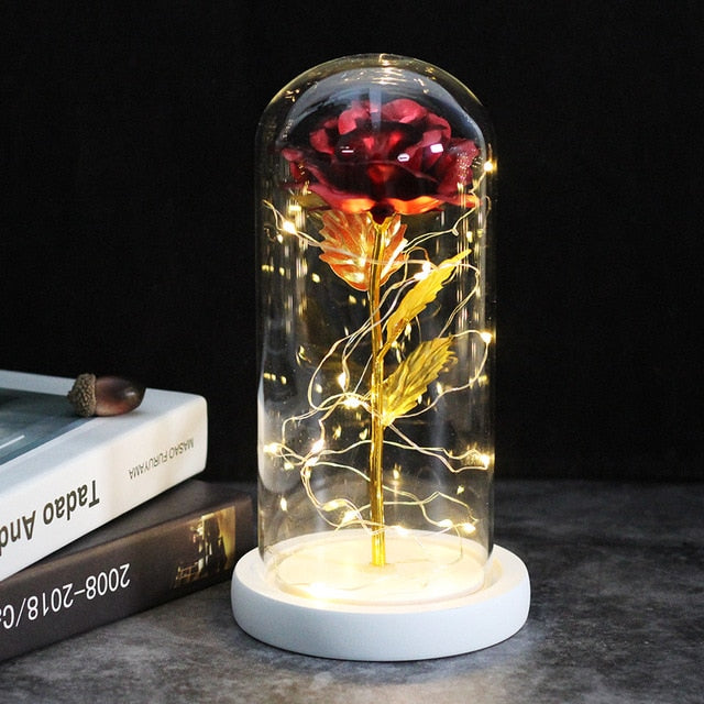 Galaxy Rose Artificial Flowers Beauty and the Beast