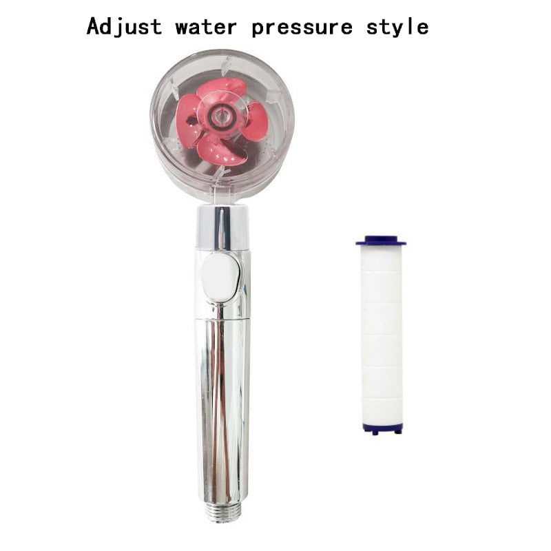 Rotated High-Pressure Handheld Shower Head