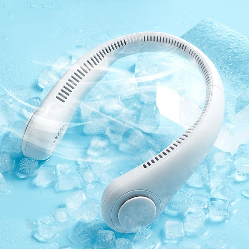 Mini Neck Fan Portable Bladeless