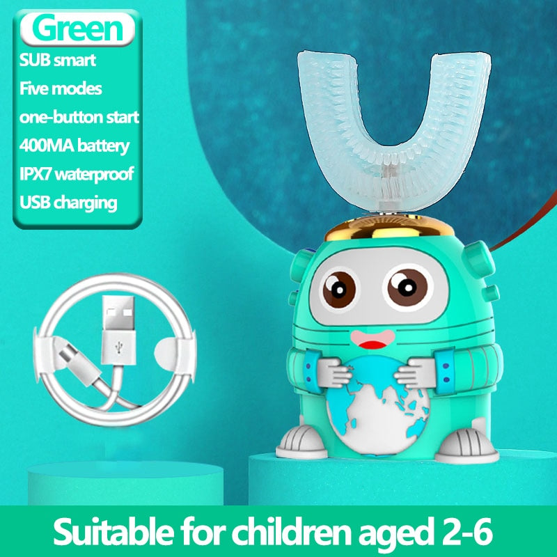Electric Toothbrush Kids Silicon