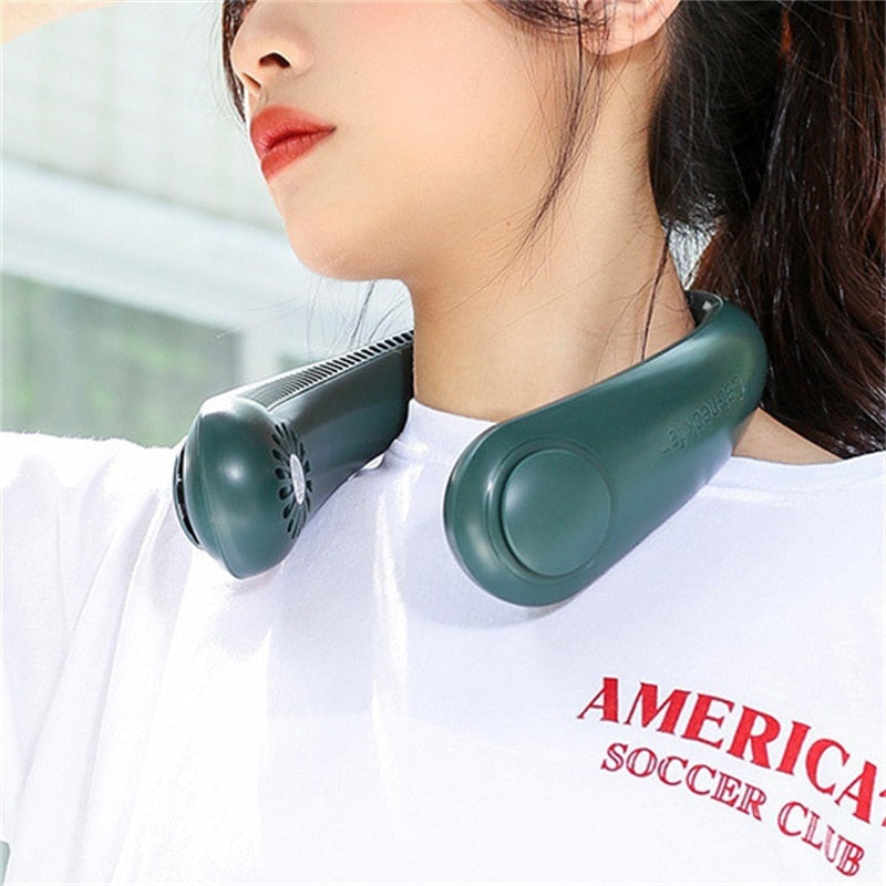 Mini Neck Fan Portable Bladeless