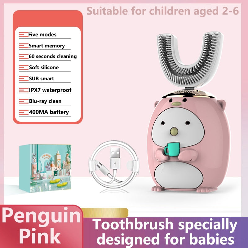 Electric Toothbrush Kids Silicon