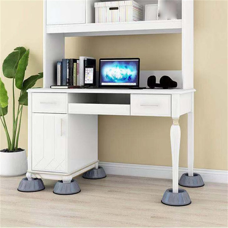 4 Pieces Anti Vibration Feet Pads Rubber Legs Slipstop