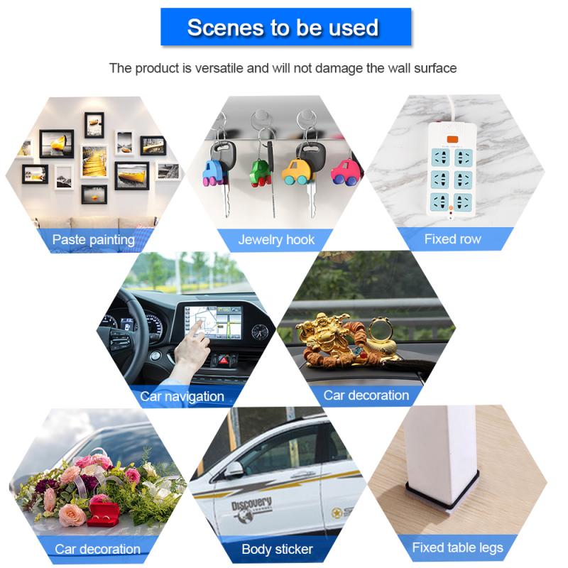 Transparent Double Sided Tape Nano Self-Adhesive