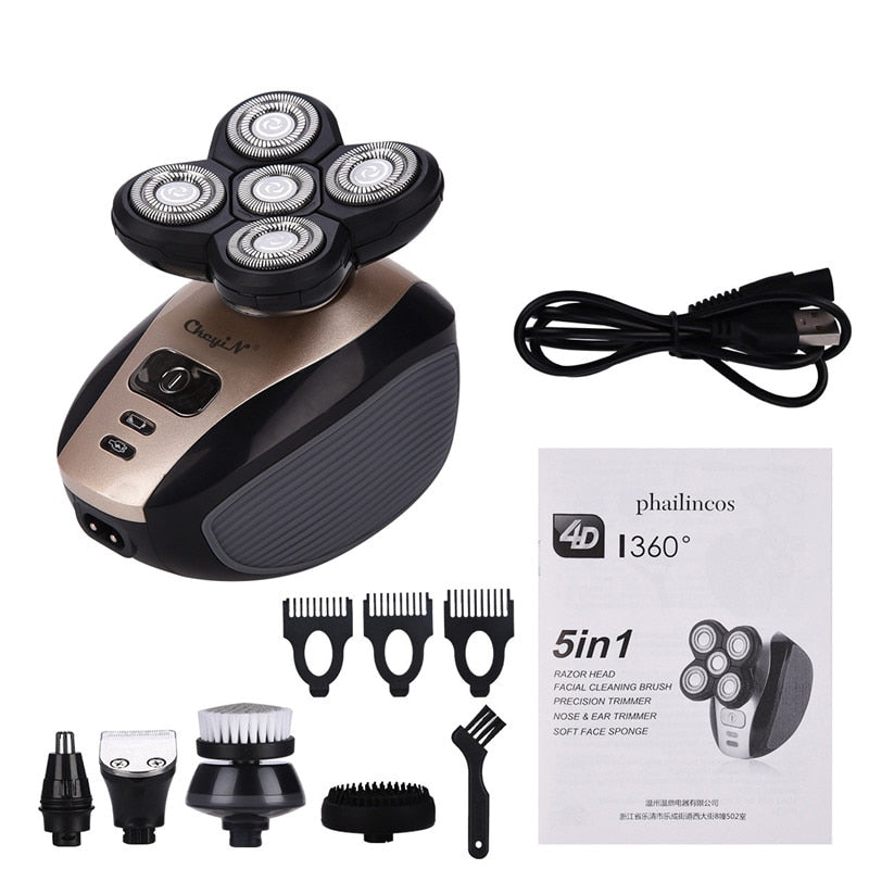 5 in 1 Rechargeable Electric Shaver