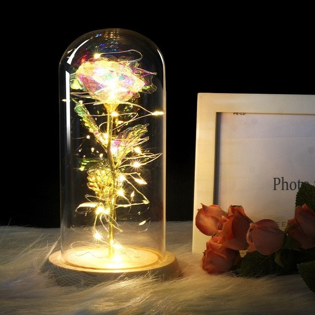 Galaxy Rose Artificial Flowers Beauty and the Beast