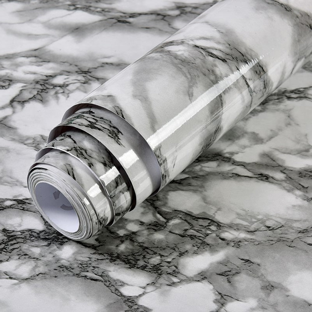 Waterproof Marble Self Adhesive Wallpaper Vinyl Film