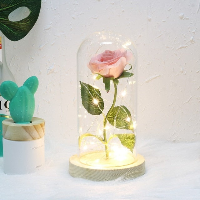 Galaxy Rose Artificial Flowers Beauty and the Beast