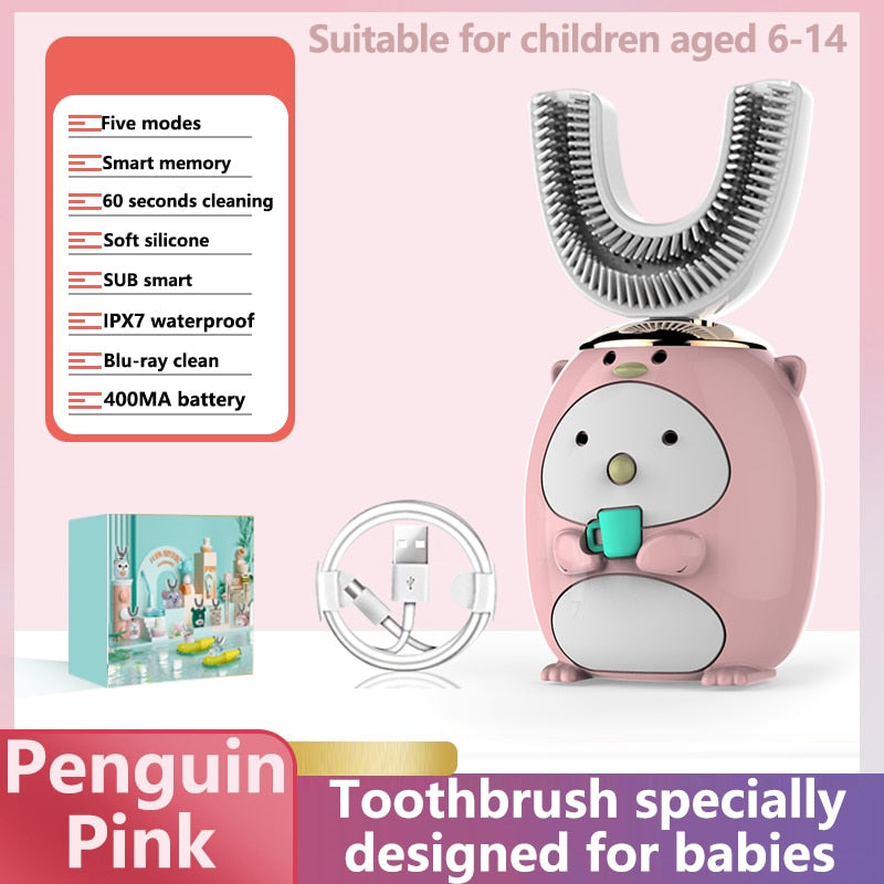 Electric Toothbrush Kids Silicon