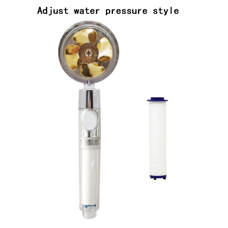 Rotated High-Pressure Handheld Shower Head