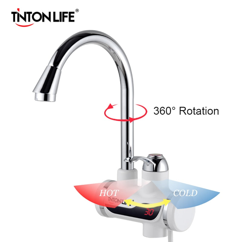 Instant Tankless Electric Hot Water Heater Faucet