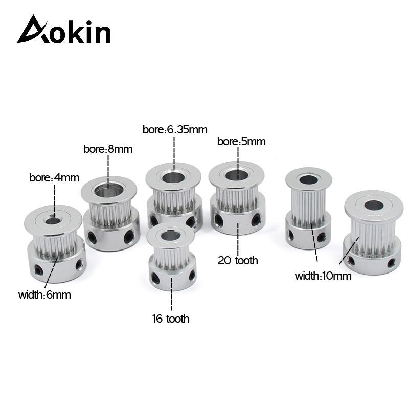 3D Printer Parts GT2 Timing Pulley