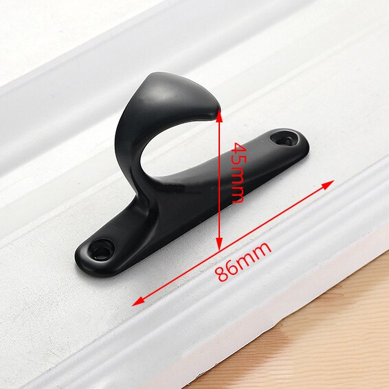 American Style Black Cabinet Handles Solid