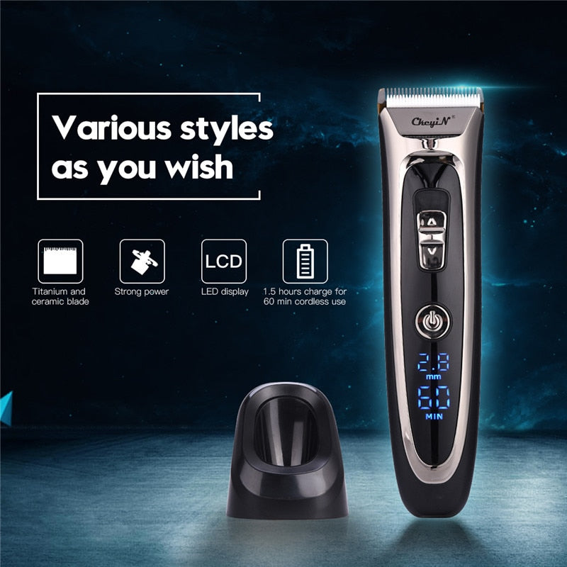 Professional Digital Hair Trimmer