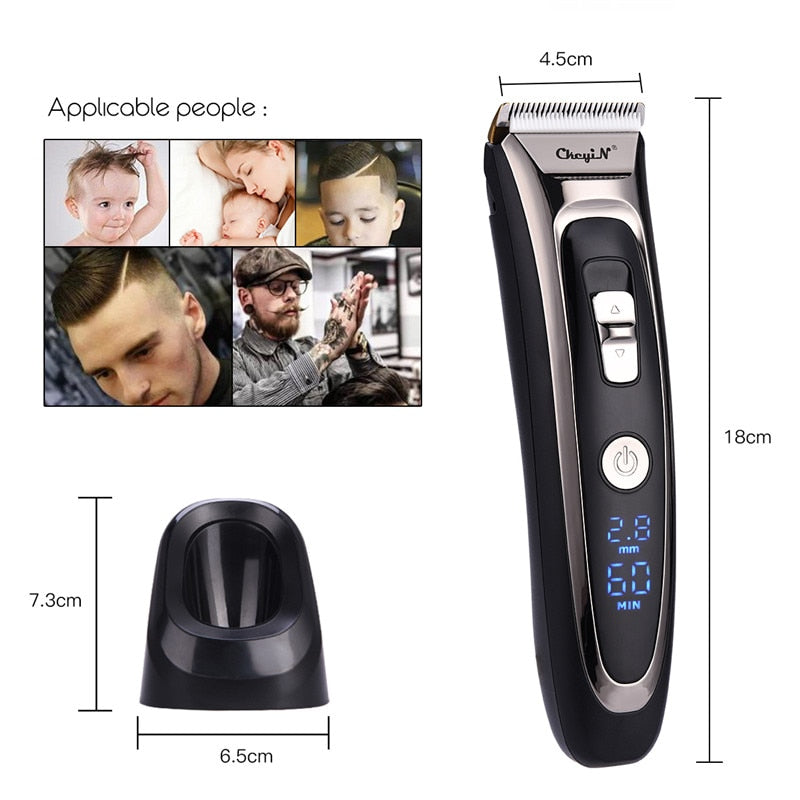 Professional Digital Hair Trimmer