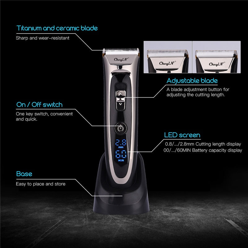 Professional Digital Hair Trimmer