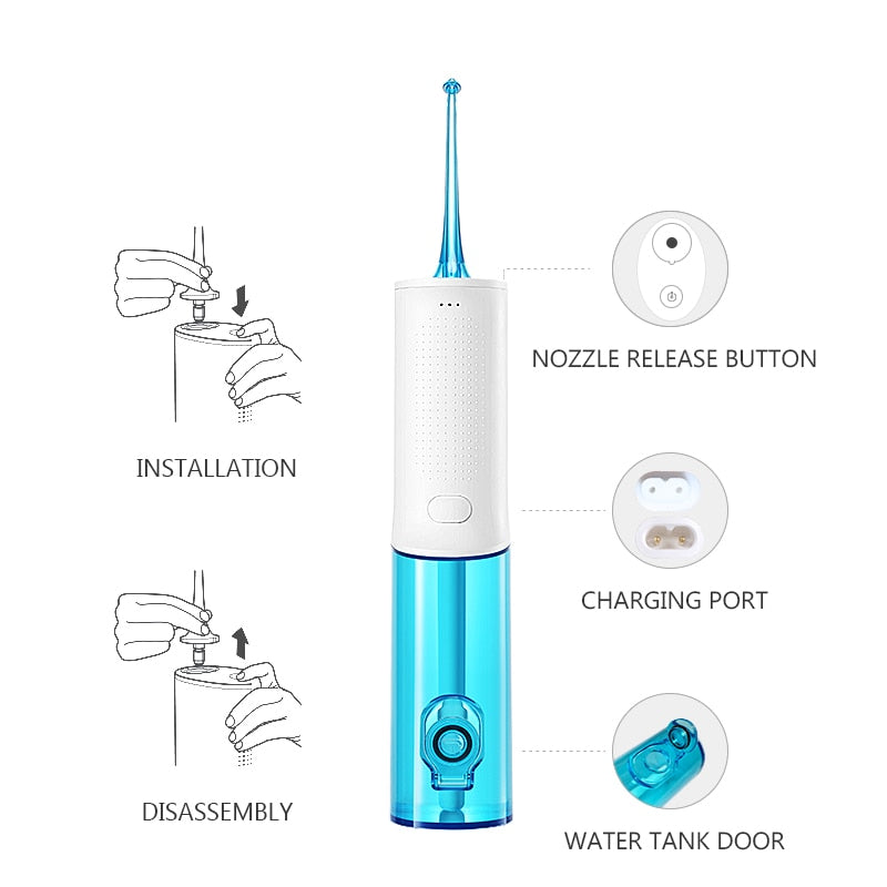 USB Rechargeable Dental Water Flosser