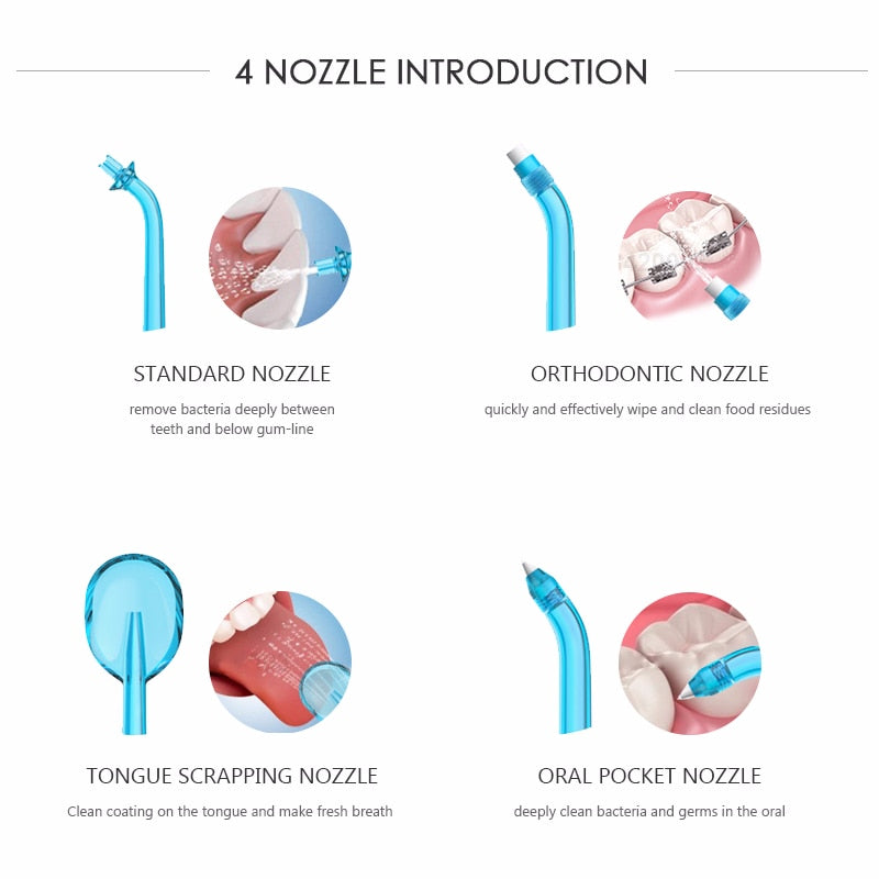 Portable Dental Water Flosser Electric