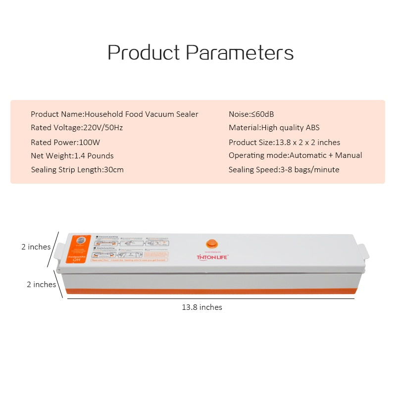 Vacuum Sealer Packaging Machine