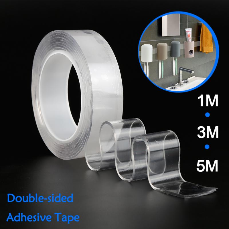 Reusable Double-Sided Adhesive Nano Traceless Tape