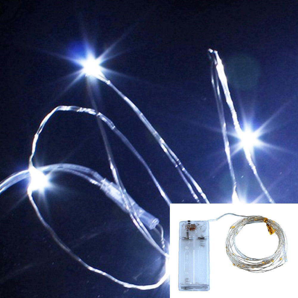 Led Fairy Lights Copper Wire String Lamp Garland