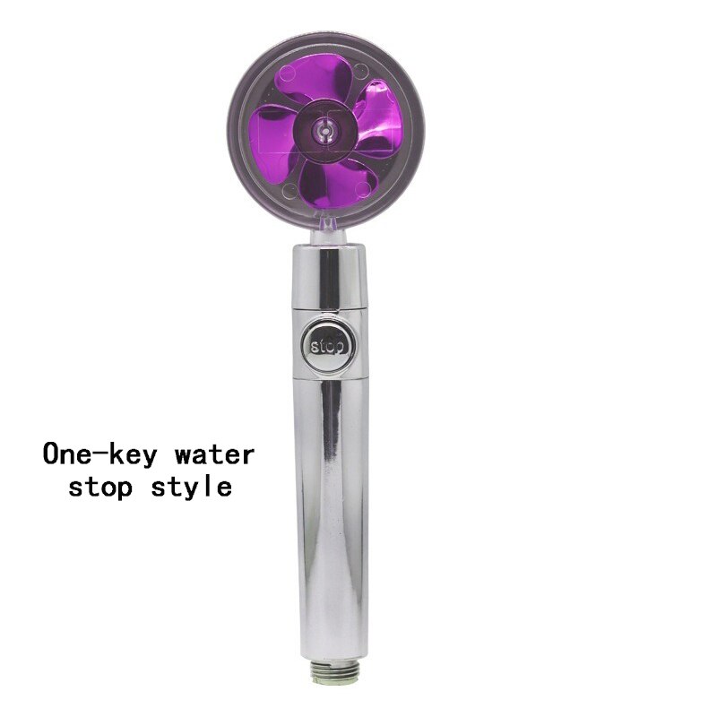 Rotated High-Pressure Handheld Shower Head
