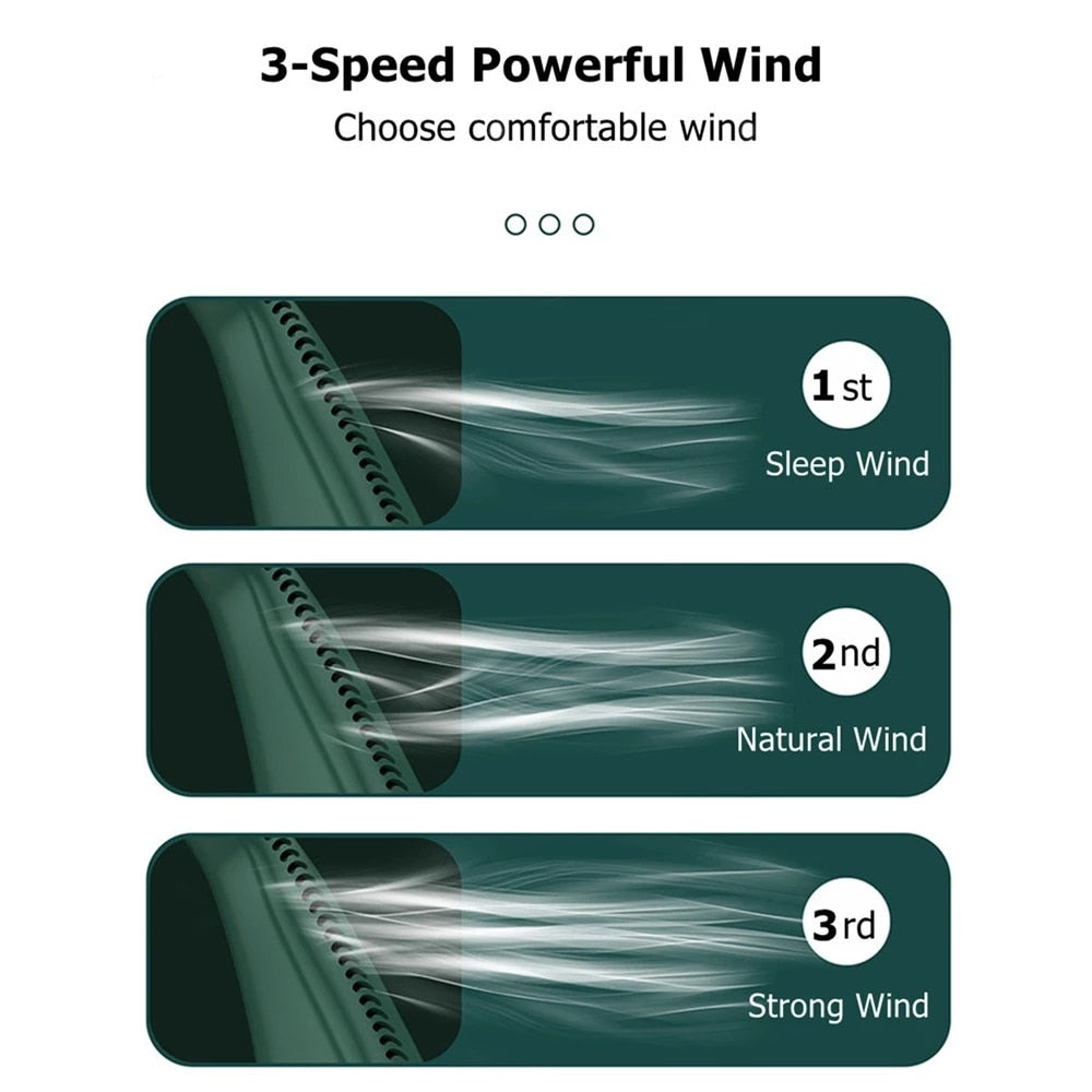 Hanging Neck Fans Mini Portable