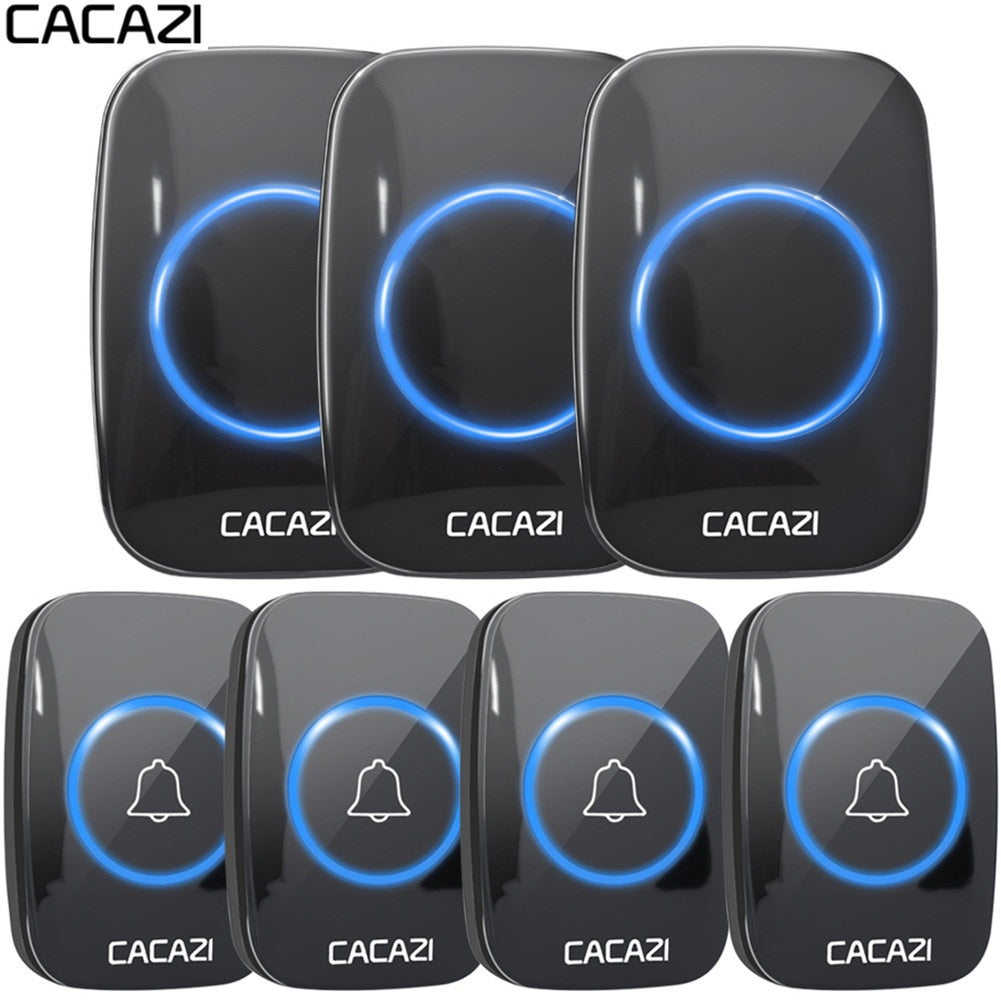 Wireless Doorbell Waterproof Remote