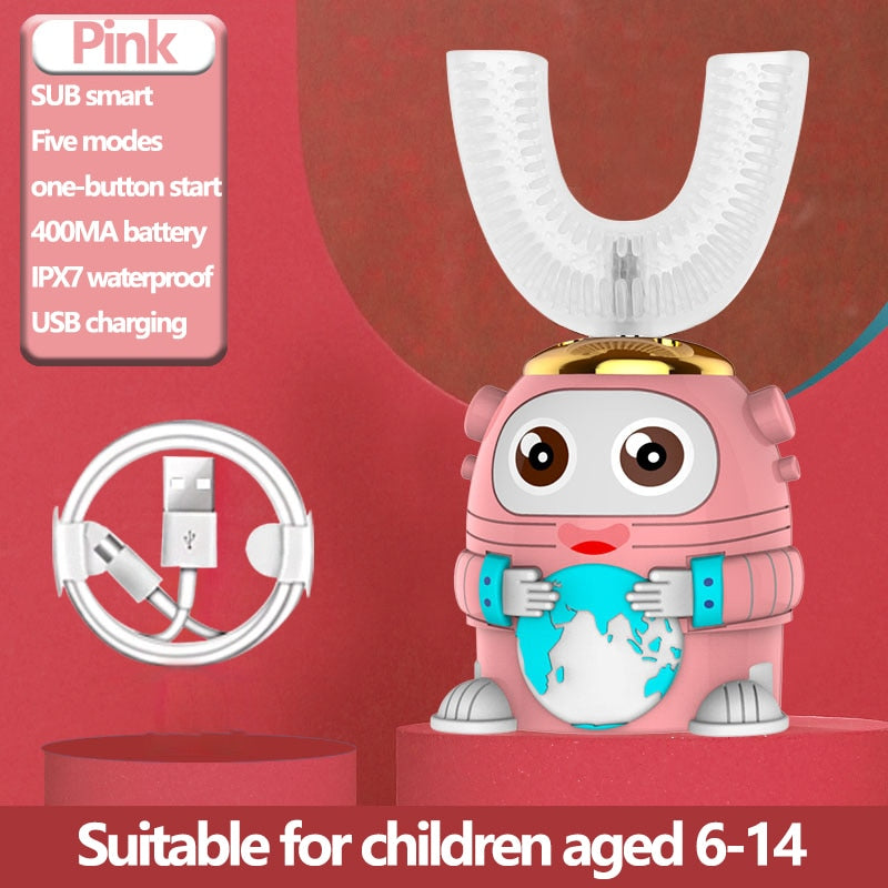 Electric Toothbrush Kids Silicon