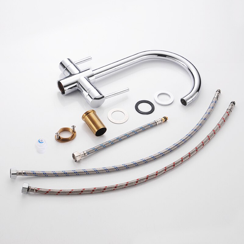 Brass Drinking Filtered Water Kitchen Faucet