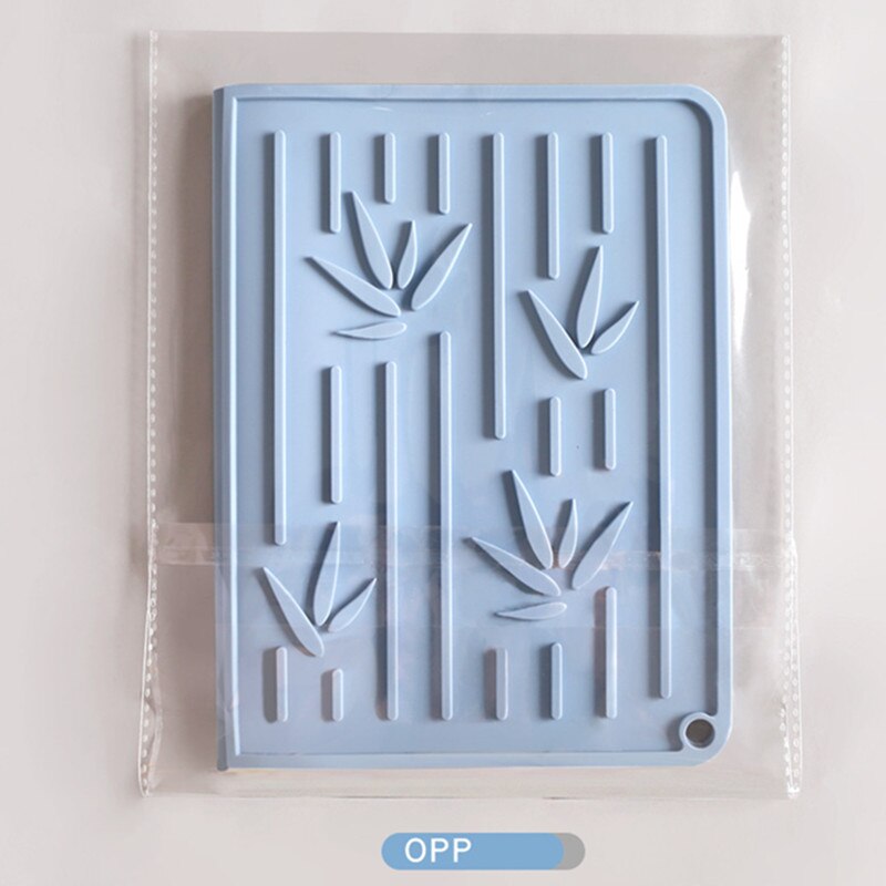 Foldable Drain Mat Kitchen Silicone Dish