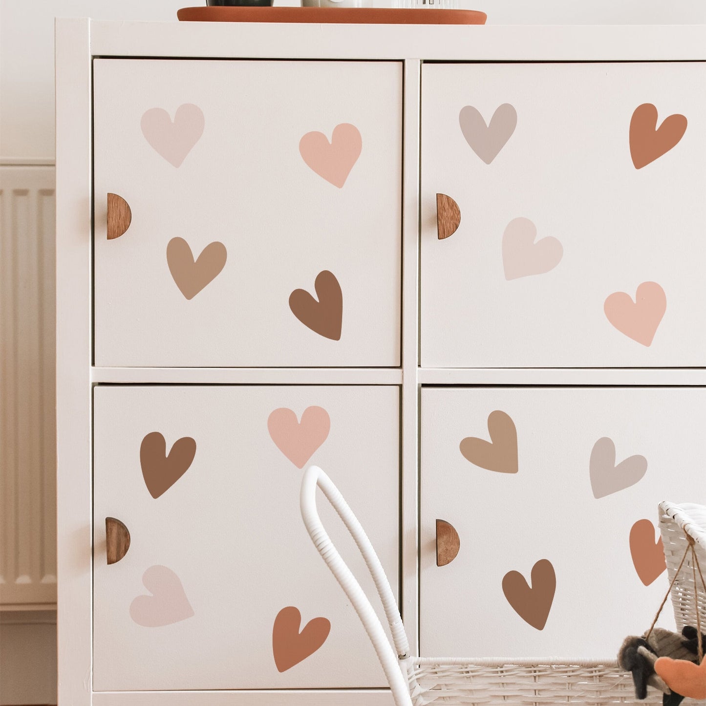 Boho Hearts Creative Wall Sticker Wall Art Decals Vinyl