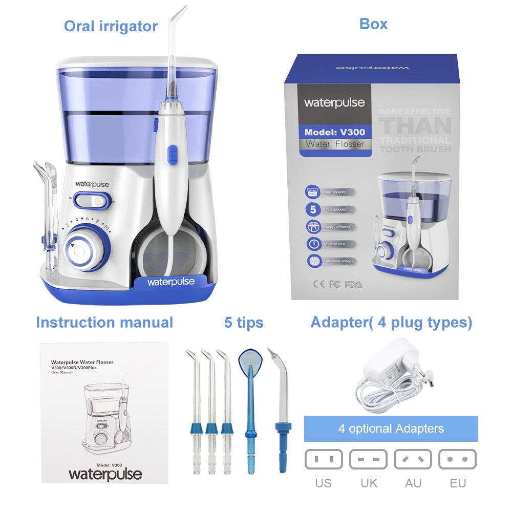 5pieces Tips Dental Water Flosser