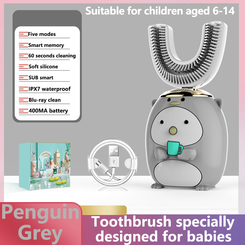 Electric Toothbrush Kids Silicon