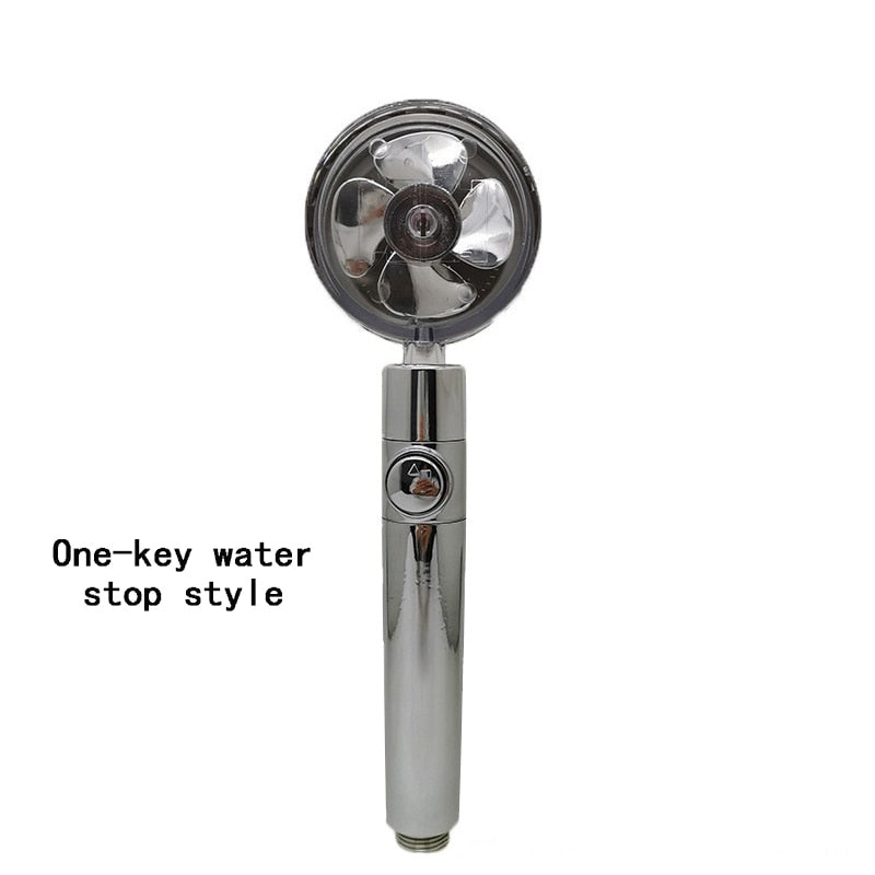 Rotated High-Pressure Handheld Shower Head
