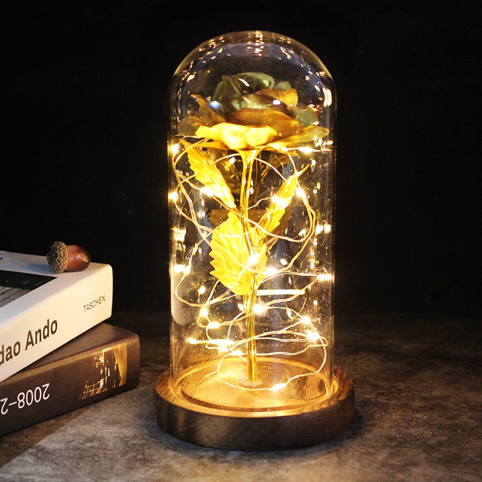 Galaxy Rose Artificial Flowers Beauty and the Beast