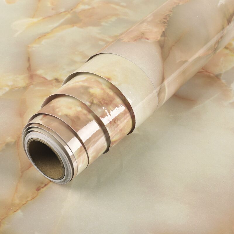 Waterproof Marble Self Adhesive Wallpaper Vinyl Film