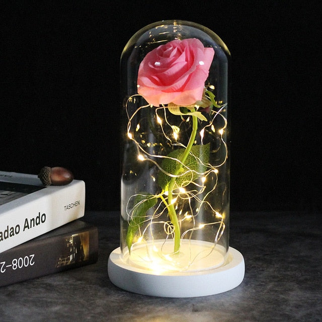 Galaxy Rose Artificial Flowers Beauty and the Beast