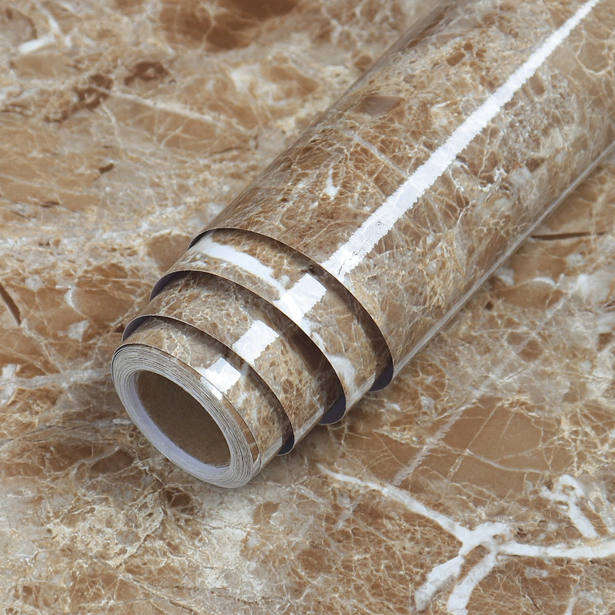 Waterproof Marble Self Adhesive Wallpaper Vinyl Film