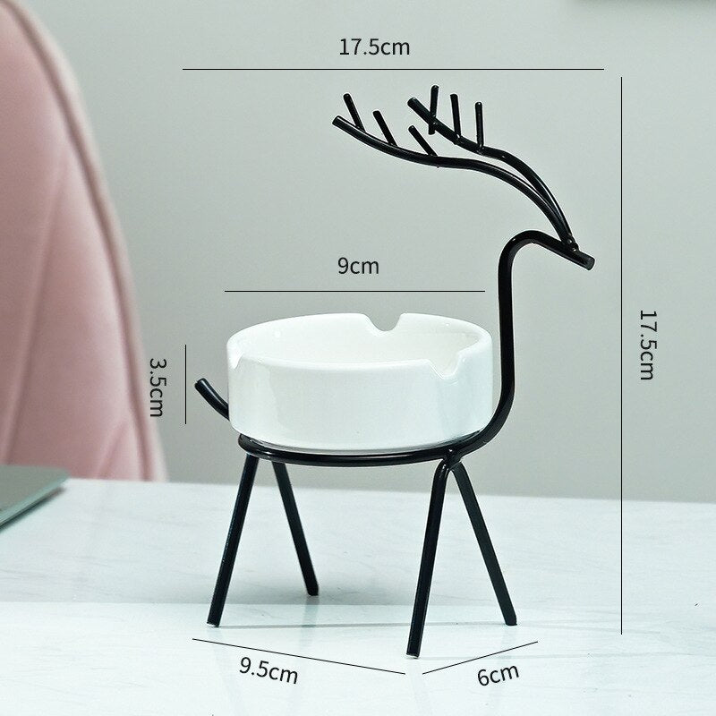 NEW Ashtray Art Metal Ashtray Home Decoration